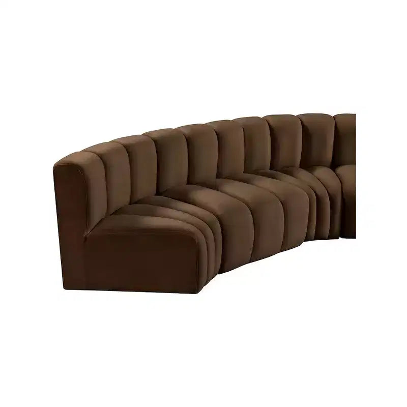 Meridian Furniture,Arc Velvet Modular Sofa