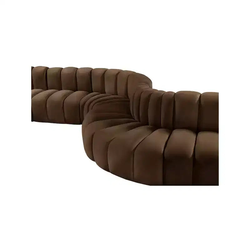 Meridian Furniture,Arc Velvet Modular Sofa