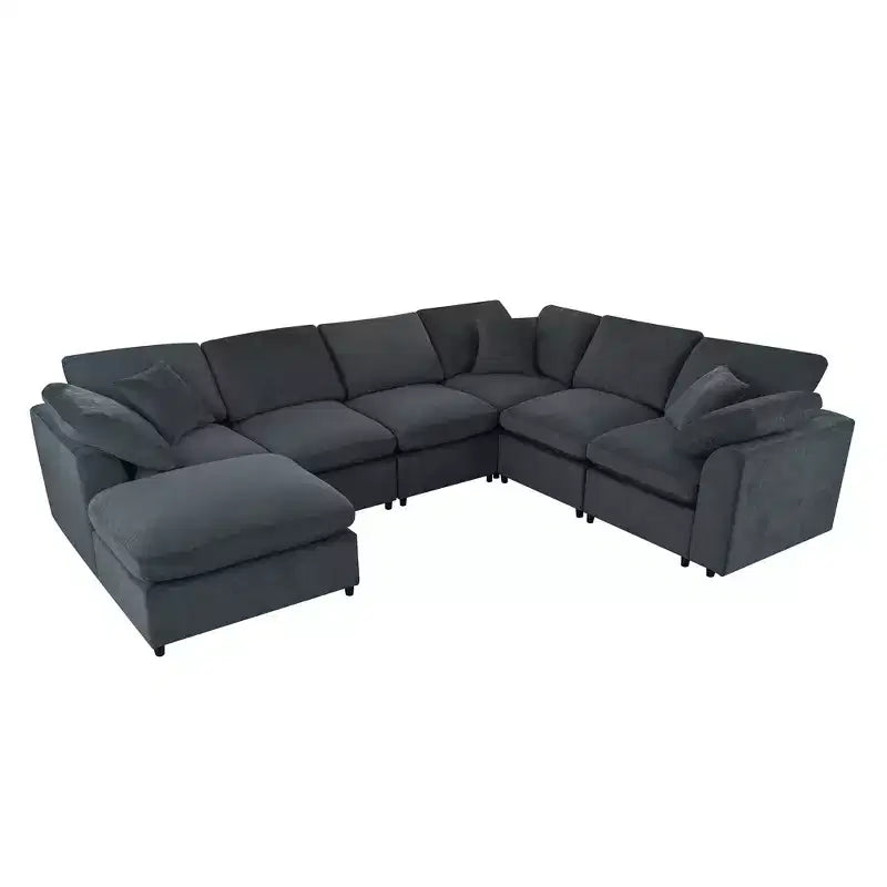 Merax Extra-Large 7-Seater Modular Sectional Sofa