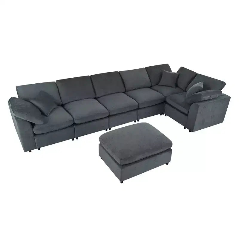 Merax Extra-Large 7-Seater Modular Sectional Sofa