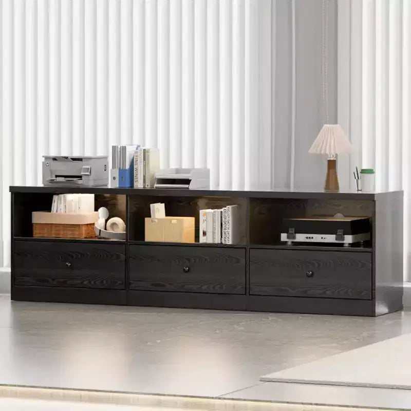 70 TV Stand with Storage Drawer, Entertainment Center for TVs up to 80, Modern TV Stands for Living Room Bedroom