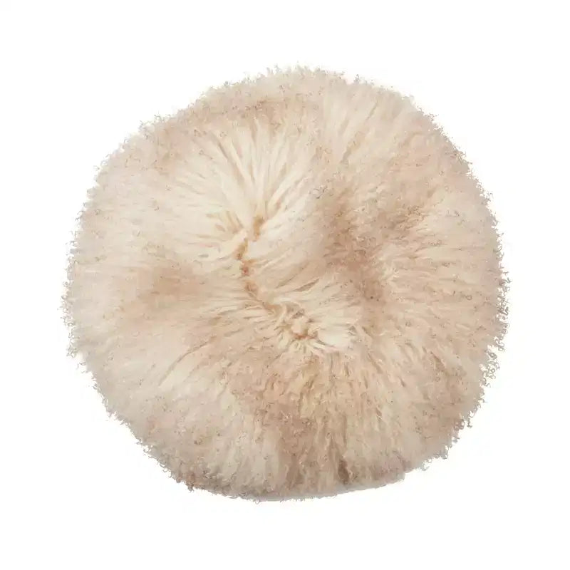 Saro Lifestyle Mongolian Lamb Fur Stool