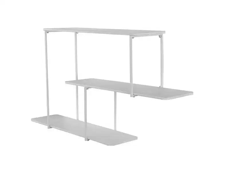 Anthe 45.25 Multi-Level Iron Wall Shelf - WDC5001 - White - Safavieh