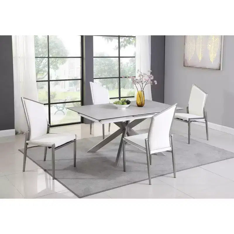 Chintaly Imports,Contemporary Motion-Back Side Chair - Set of 2