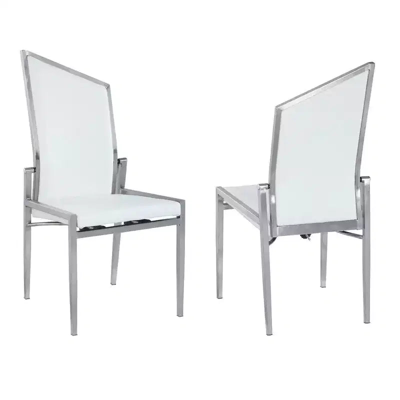 Chintaly Imports,Contemporary Motion-Back Side Chair - Set of 2