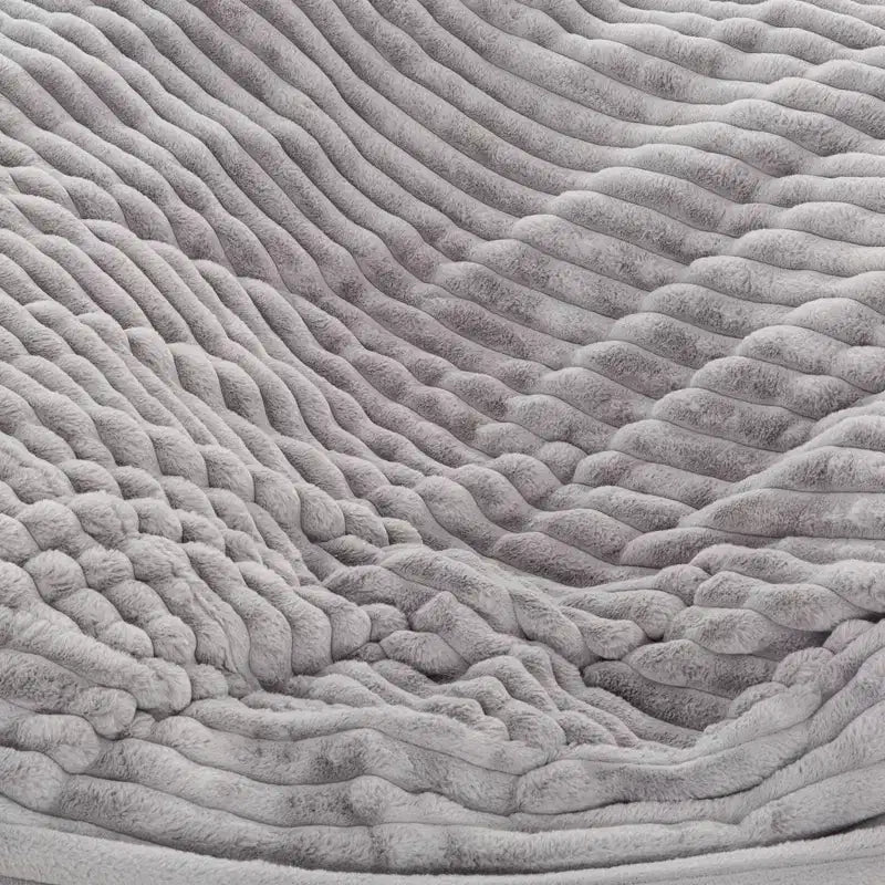 HomeStock Kade 6ft Faux Fur Foam Bean Bag