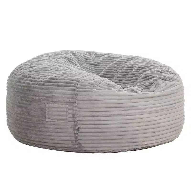HomeStock Kade 6ft Faux Fur Foam Bean Bag