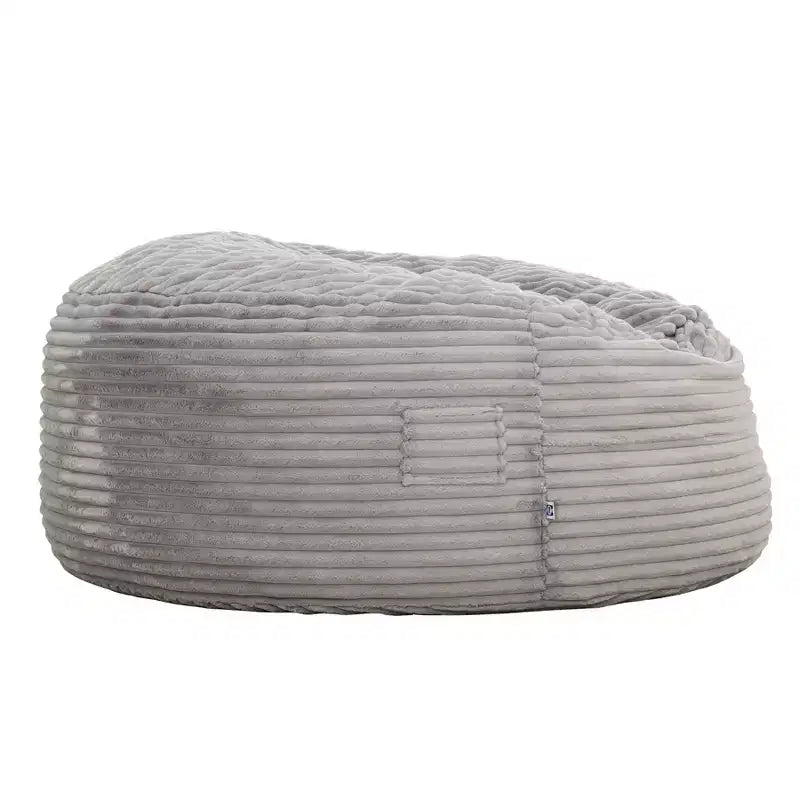 HomeStock Kade 6ft Faux Fur Foam Bean Bag