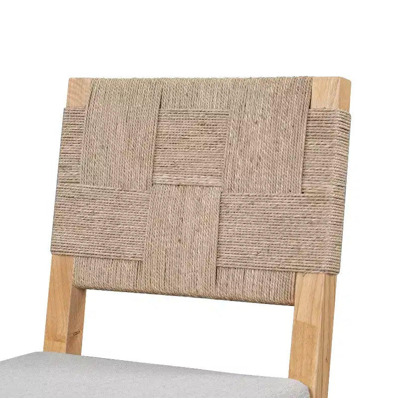Christopher Knight Home Ororon Boho Rubberwood Rattan Upholstered Counter Stools (Set of 2)