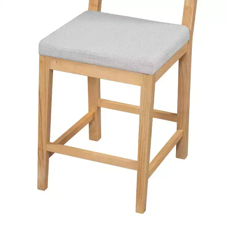 Christopher Knight Home Ororon Boho Rubberwood Rattan Upholstered Counter Stools (Set of 2)