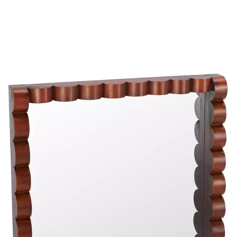 Charli Mirror - 25.98 x 38.98 - MRR9023 - Walnut - Safavieh