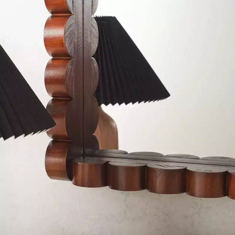 Charli Mirror - 25.98 x 38.98 - MRR9023 - Walnut - Safavieh