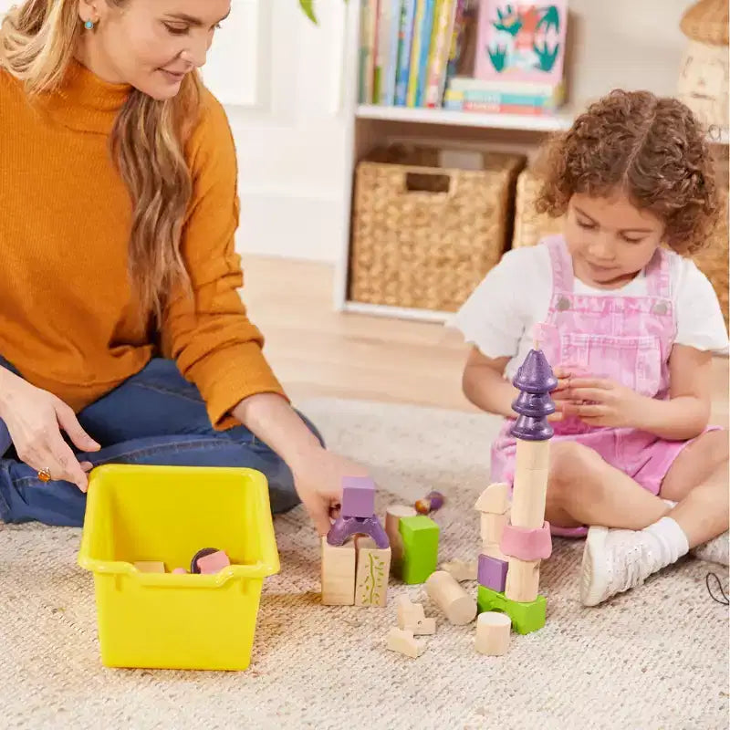 ECR4Kids 12 Cubby Mobile Tray Cabinet and 15 Scoop Front Bins, 3x4, Kids Furniture
