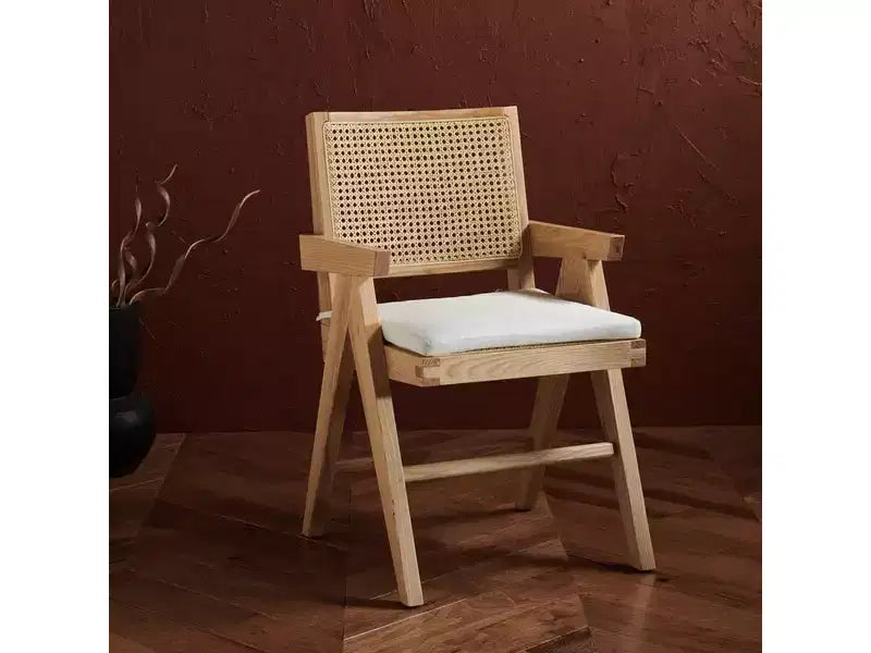 Colette Rattan Armchair - SFV4136 - Safavieh Couture