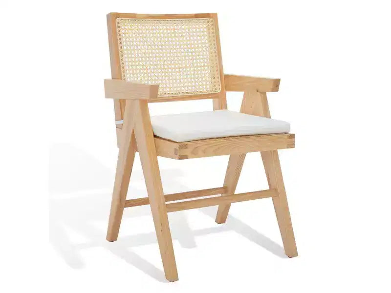 Colette Rattan Armchair - SFV4136 - Safavieh Couture