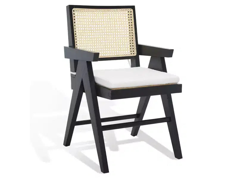 Colette Rattan Armchair - SFV4136 - Safavieh Couture