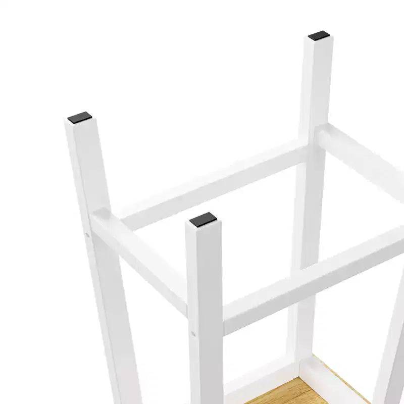 48 Kitchen Island Set with 2 Bar Stools, Drop Leaf, Power Outlet, 2 Drawers, Door Storage Rack, 5 Side Shelves, Rolling Kitchen Cart
