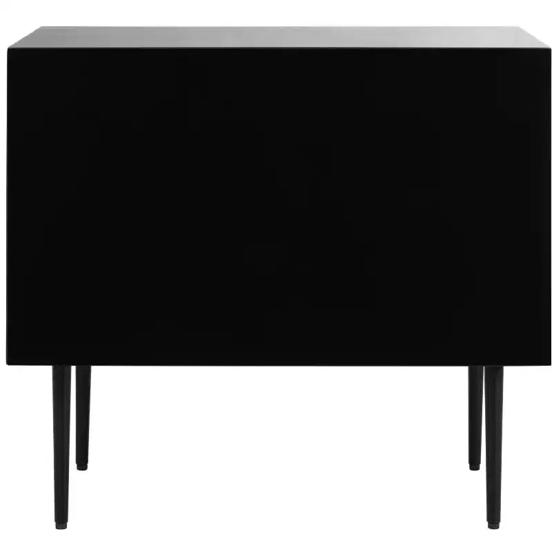Tessie Bone Inlay 2-Drawer Nighstand - SFV6609 - Bone/Black - Safavieh Couture