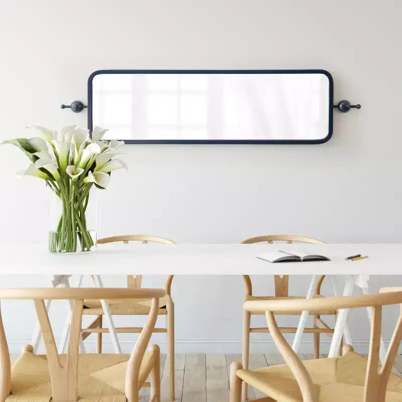 Kate and Laurel Kasota Metal Framed Mirror