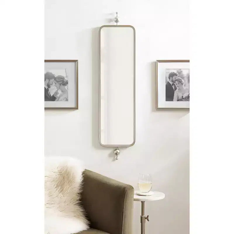 Kate and Laurel Kasota Metal Framed Mirror