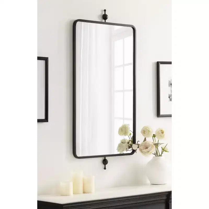 Kate and Laurel Kasota Metal Framed Mirror