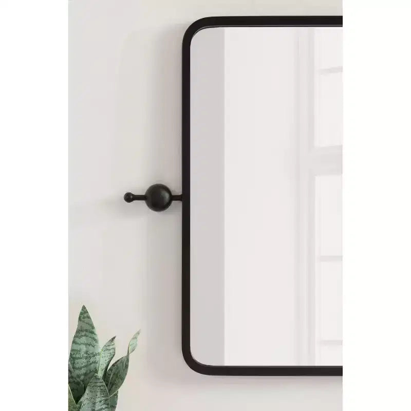 Kate and Laurel Kasota Metal Framed Mirror