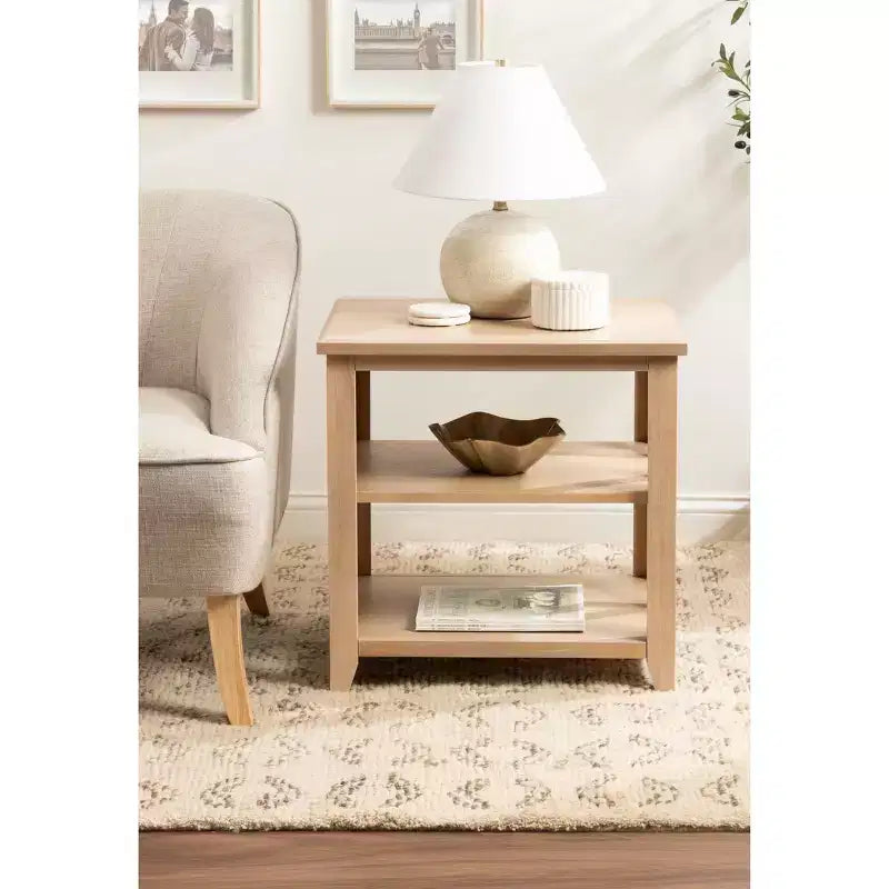 Kate and Laurel Broadbridge Wood Side Table