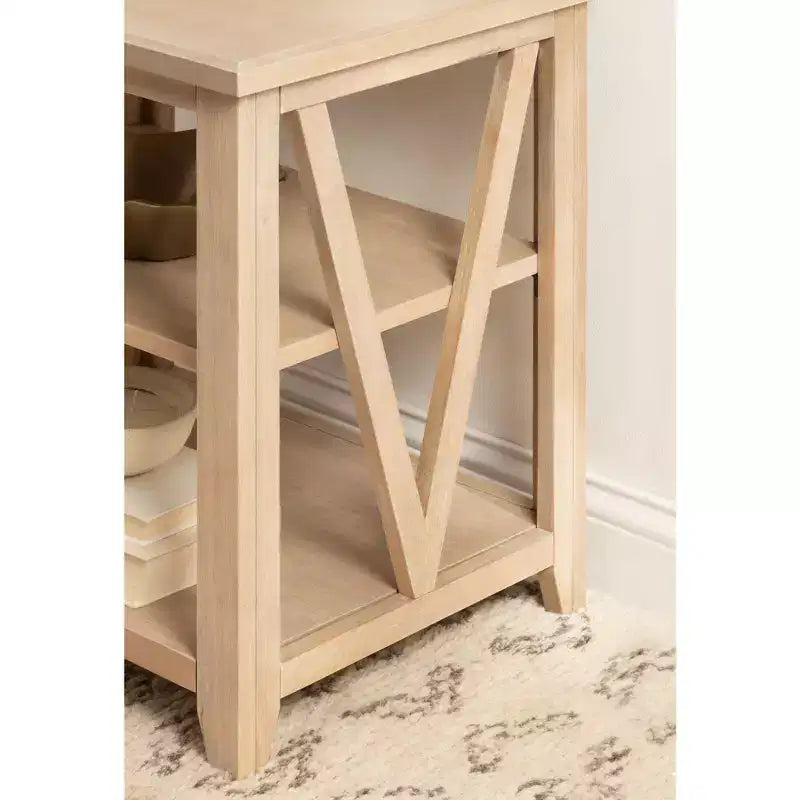 Kate and Laurel Broadbridge Wood Side Table