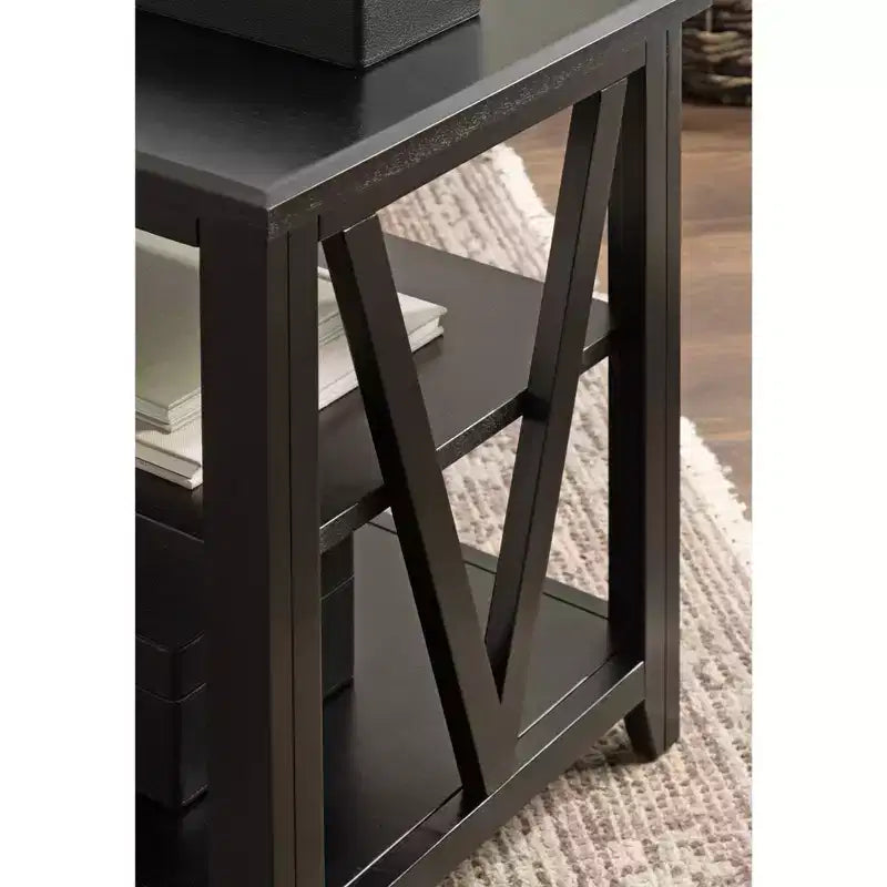 Kate and Laurel Broadbridge Wood Side Table