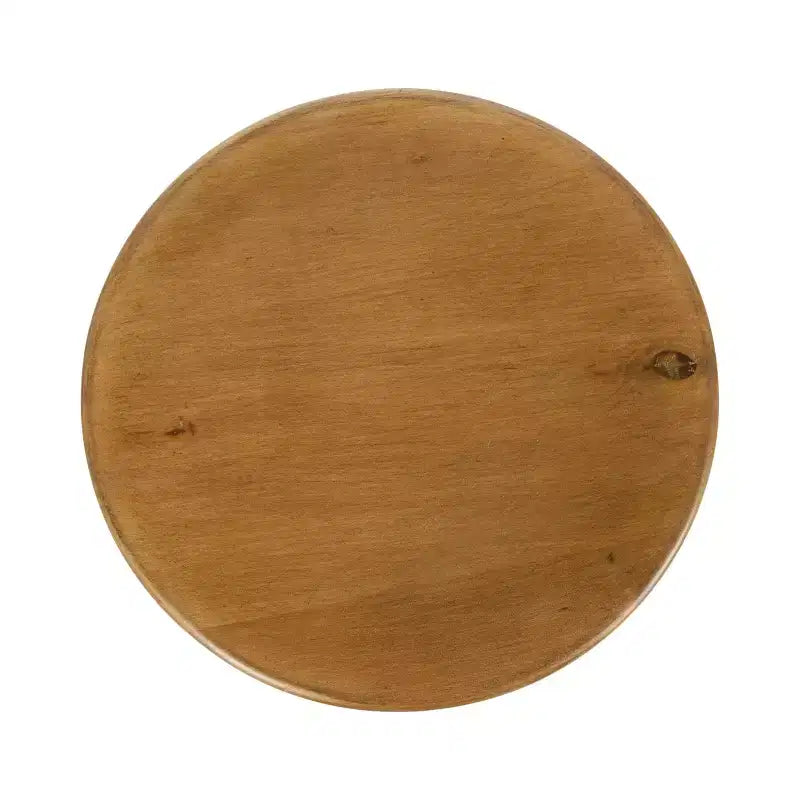 Kate and Laurel Sora Round Wood Drink Table