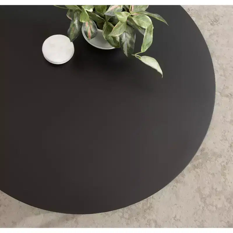 Kate and Laurel Foxford Round MDF Coffee Table