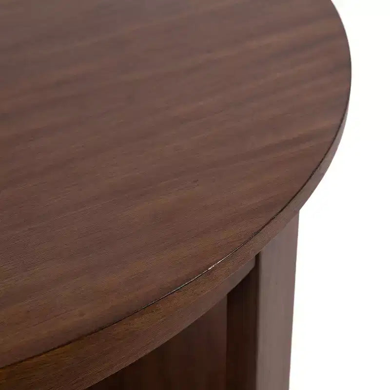 Kate and Laurel Foxford Round MDF Coffee Table