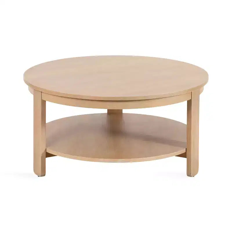 Kate and Laurel Foxford Round MDF Coffee Table