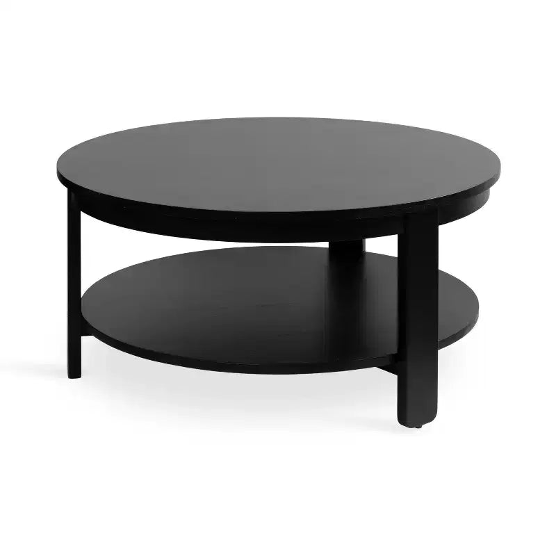Kate and Laurel Foxford Round MDF Coffee Table