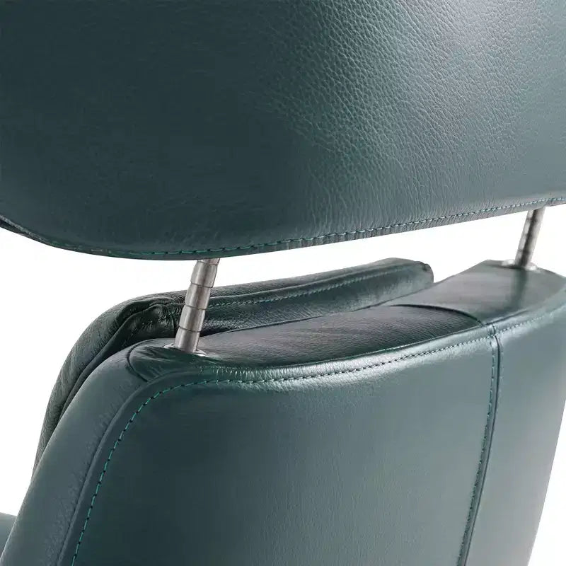 Spruce&Spring Swivel Recliner Chair Set Accent Chair with Ottoman and Adjustable Headrest