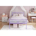 Twin Size Metal Bed Frame, Bed Frames with Headboard , Metal Platform Bed Frame with Footboard,Steel Slats Support,Easy Assembly
