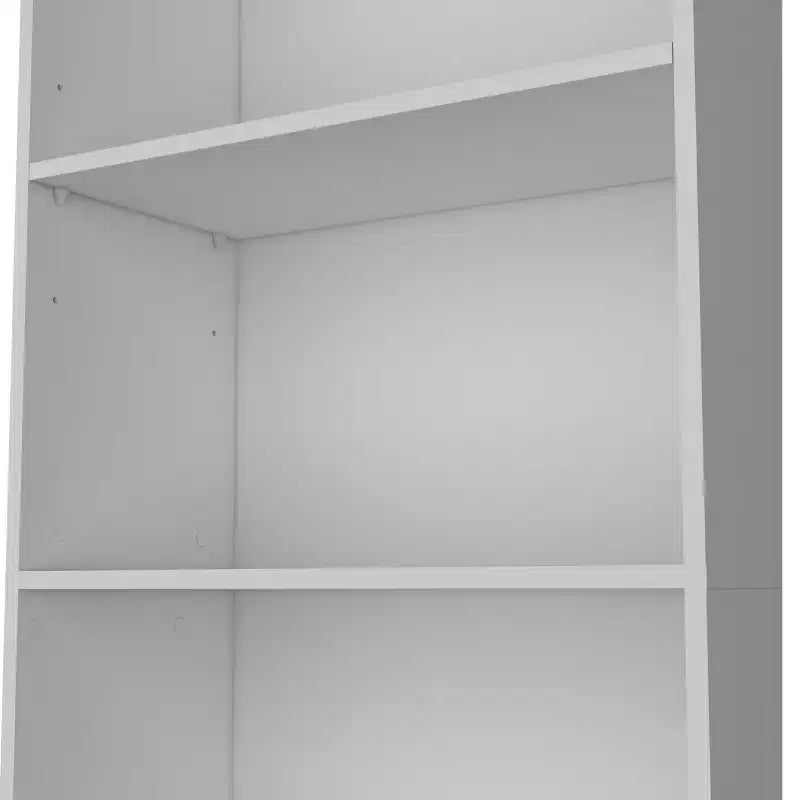 Okak Minimalism Bookshelf, Display Case with 5 Open Shelves, Freestanding Storage Organizer for Living Room, Office
