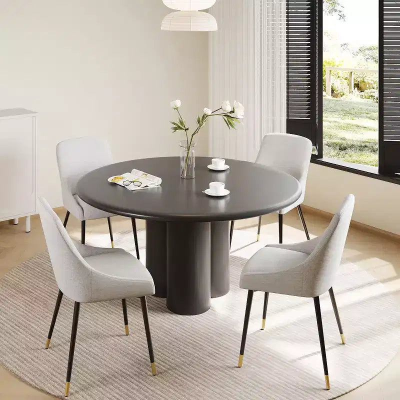 COLAMY Modern Upholstered Dining Chair  Kitchen Side Chair with Metal Legs for Kitchen, Dining Room, or Caf