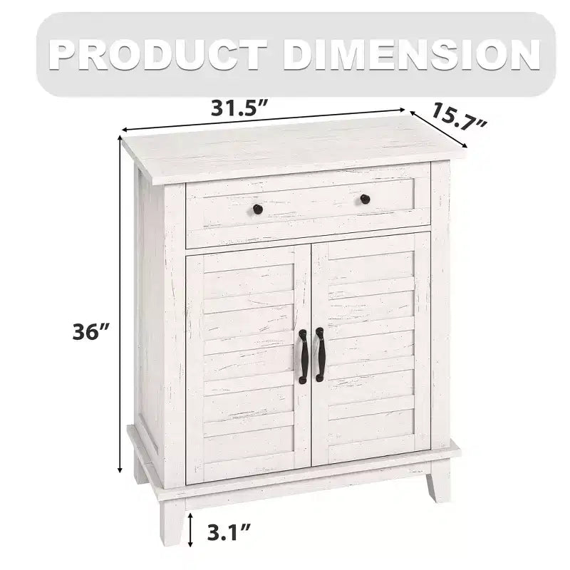 Buffet Cabinet, 2 Set Sideboard Cabinet with Doors, Modern Coffee Bar with Adjustable Shelves, Kitchen Storage