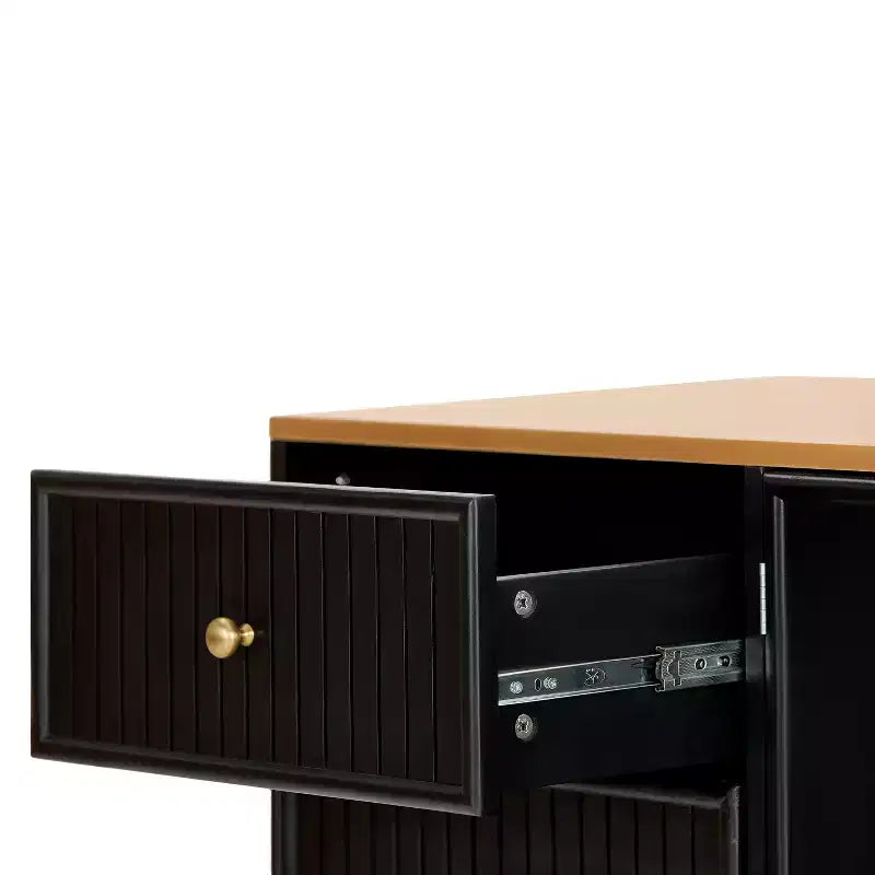 Christopher Knight Home Belmont 60 Modern Sideboard Buffet Cabinet with 6 Drawers and Adjustable Shelf
