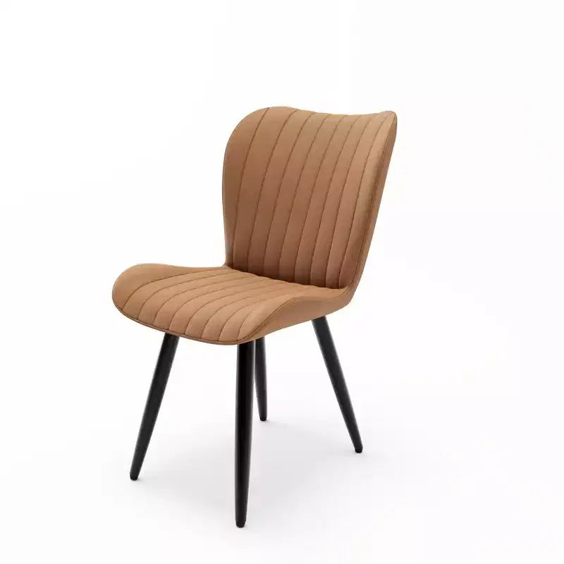 GDFStudio Atherton Faux Leather Upholstered Dining Chairs( Set of 4)