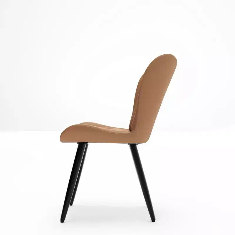 GDFStudio Atherton Faux Leather Upholstered Dining Chairs( Set of 4)