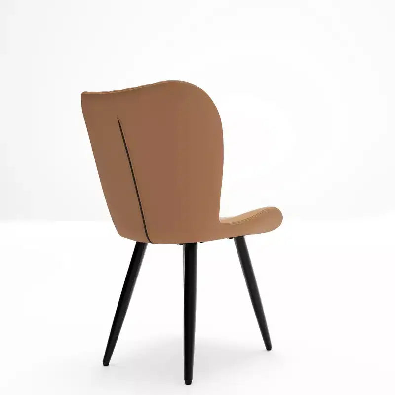 GDFStudio Atherton Faux Leather Upholstered Dining Chairs( Set of 4)