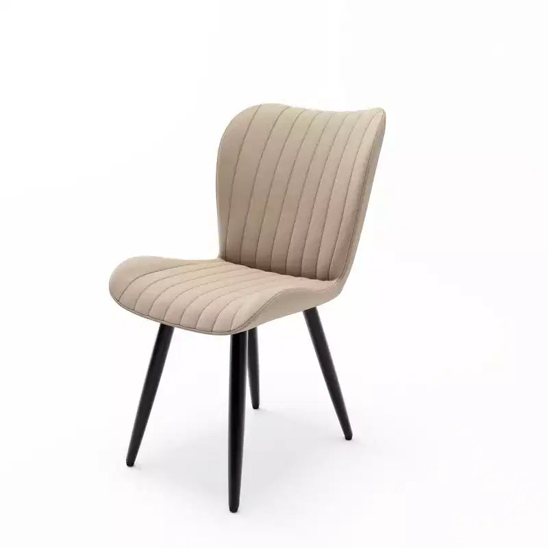 GDFStudio Atherton Faux Leather Upholstered Dining Chairs( Set of 4)