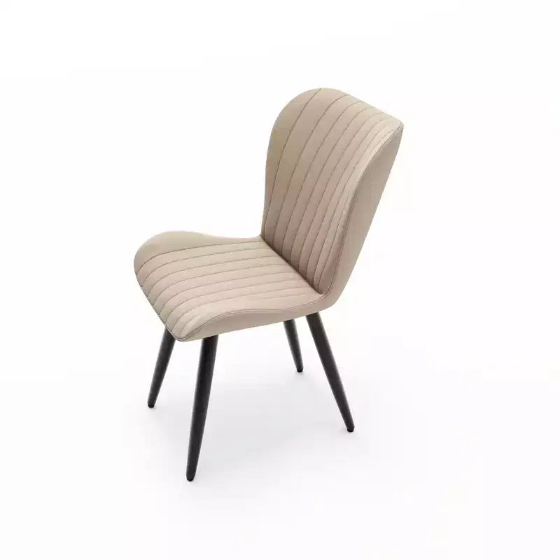 GDFStudio Atherton Faux Leather Upholstered Dining Chairs( Set of 4)