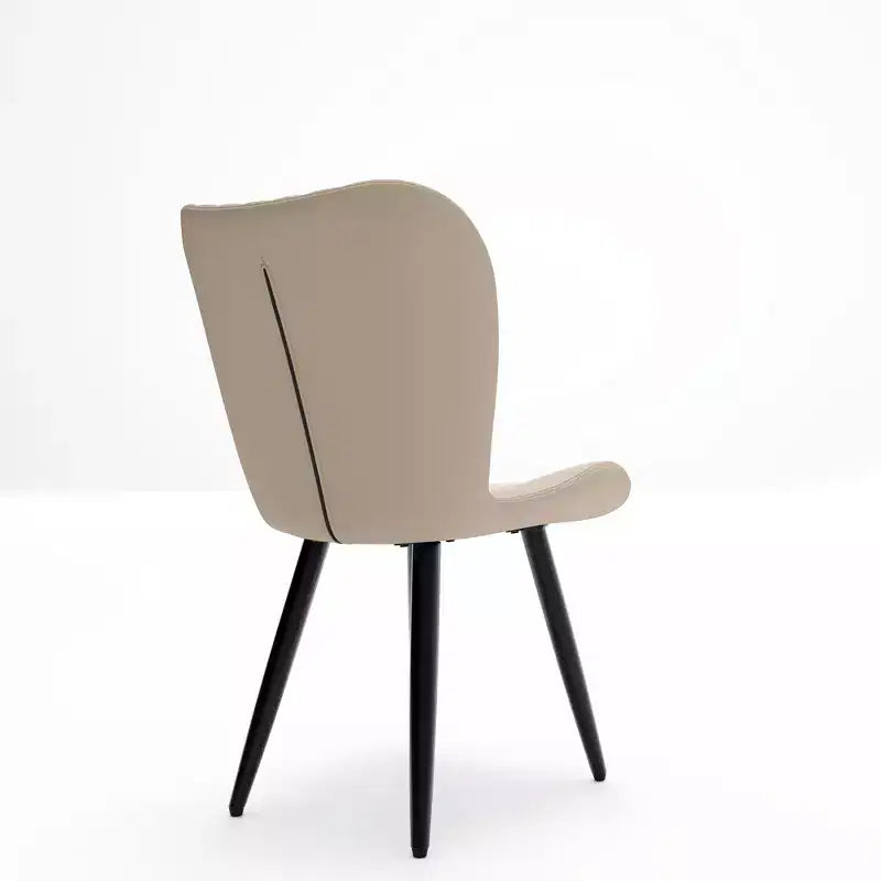 GDFStudio Atherton Faux Leather Upholstered Dining Chairs( Set of 4)