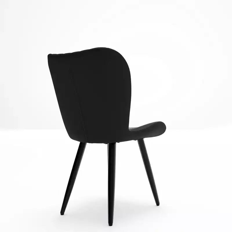 GDFStudio Atherton Faux Leather Upholstered Dining Chairs( Set of 4)