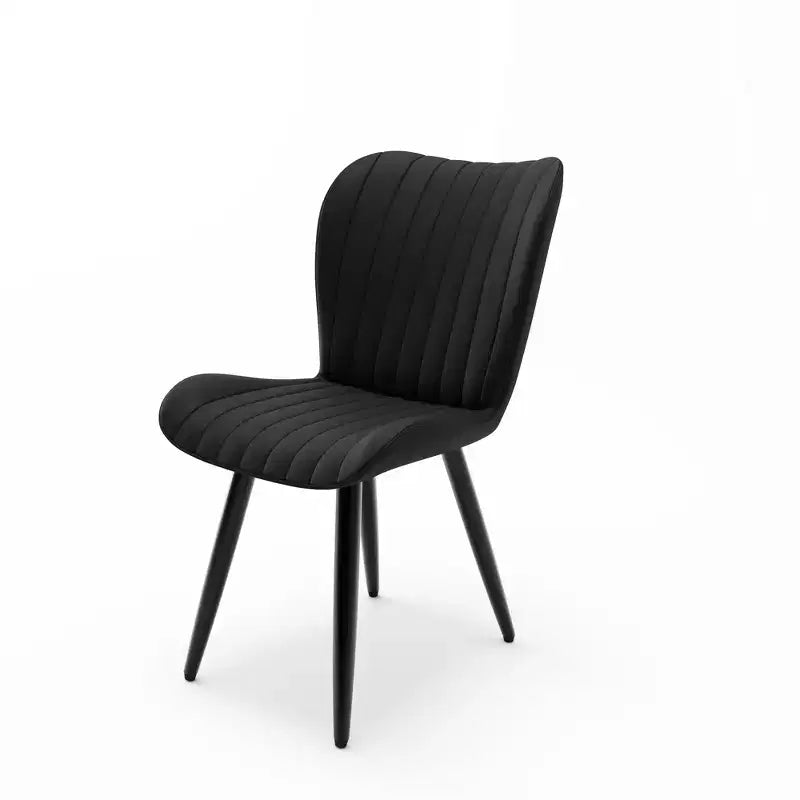 GDFStudio Atherton Faux Leather Upholstered Dining Chairs( Set of 4)