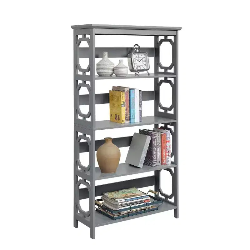 HomeStock Omega 5 Tier Bookcase