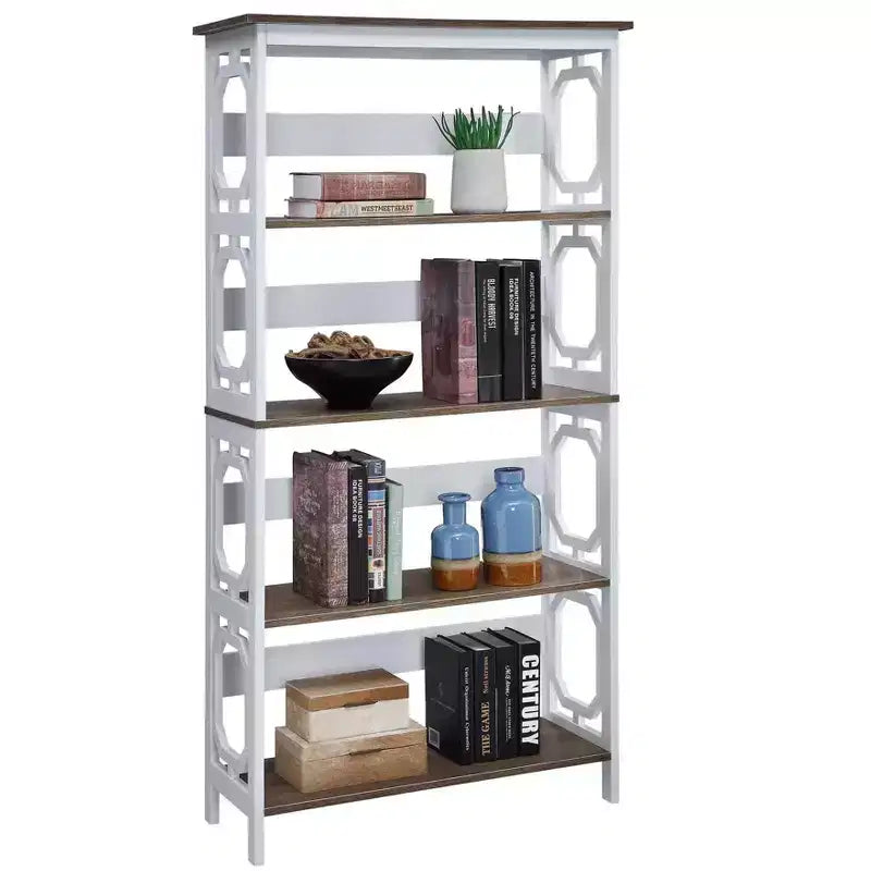 HomeStock Omega 5 Tier Bookcase
